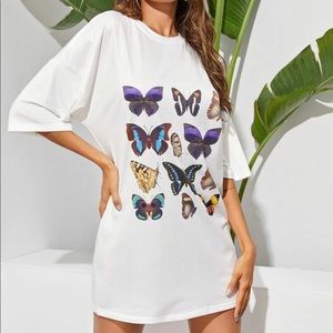 Butterfly Tee Dress 🦋✨NWT